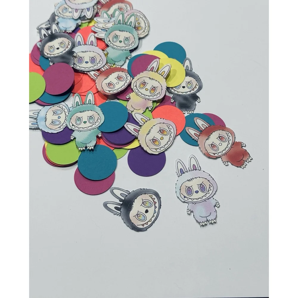 Monster Party, Cute Monster Confetti, Monster birthday, Monster Baby, Labubu